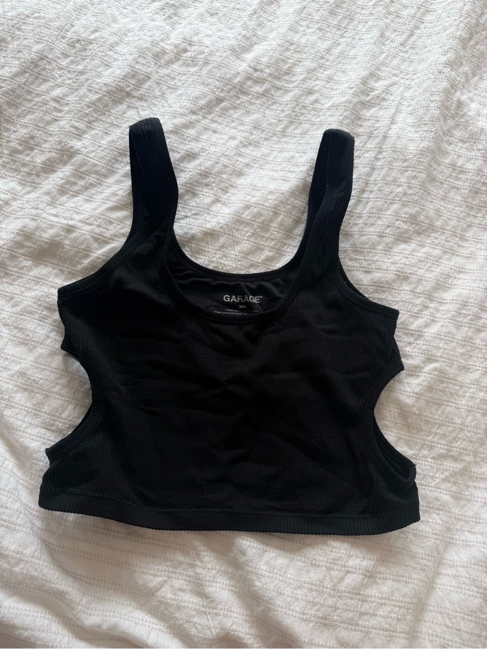 Garage cut out tank